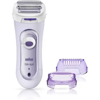 

BRAUN SILK SILK-EPIL LS 5560-WIRELESS-40 MIN OPERATION-WASHABLE-DRY USE-TRACKING CONTOUR