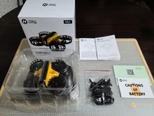 Holy Stone-Mini Dron de control remoto sin cabeza, cuadricóptero de control remoto, una tecla, aterrizaje automático, 3 baterías, helicóptero, HS450/210/330