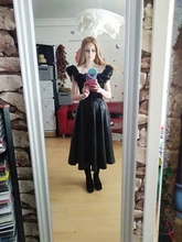 Za-monos con lazo para mujer, ropa de oficina inglesa, sencilla, elástica, sin mangas, y gasa de terciopelo negro, 2020