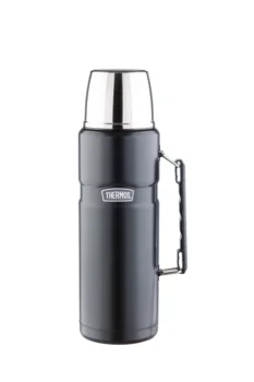 

Thermos thermos sk2020 matte black stainless steel drink black mat with handle and lid-Cup