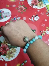 Pulsera de piedra Natural para Yoga, brazalete luminoso que brilla en la oscuridad, cuentas de loto, para hombres y mujeres, para rezar, budismo