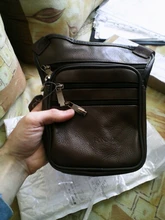 Bolsa cartuchera de cuero genuino para hombre, bolso cruzado, riñonera cinturón, cadera, viaje, motocicleta, bandolera mensajero