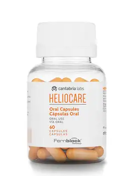 

Oral Heliocare 60 capsules reinforces topical photoprotection. For a more durable Tan.