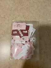 JAINWU 4 unids/set a prueba de polvo acabado bolsa pequeña engrosada de la escuela primaria bolsa de papelería de Bill bolsa de papelería de la escuela