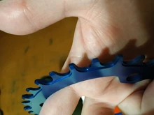 MTB Chainring Crankset Bike Circle Narrow Single-Plate 104BCD Round-Shape 36T/38T