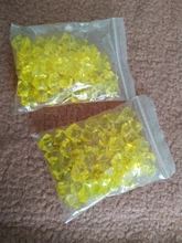 New 50Pcs/bag Colorful Aquarium Acrylic Stones Crystal Ice Cubes Decor Vase Filler Pebble