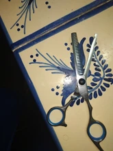 YBLNTEK-Tijeras profesionales de peluquería, 6 pulgadas, para cortar Cabello, herramienta de estilismo, cizalla de peluquería