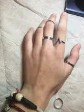 Anillo de boda con ondas y relámpago para mujer, conjunto de anillos de oro, joyería a la moda, venta al por mayor