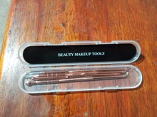 Removedor de espinillas y nariz con acné, utensilio para quitar espinillas y comedones, aguja para quitar acné, acero inoxidable