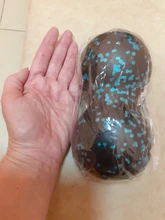 Pelota de miofascia EPP Lacrosse, Bola de masaje de cacahuete de alta densidad, ligera, Fitness, ejercicio, Fascia, alivia el dolor, Yoga