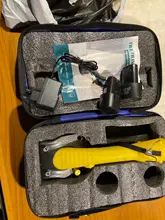 Máquina de azulejos de 1000W, vibrador de azulejos, ventosa ajustable, portátil, automático, herramienta de nivelación con 2 baterías