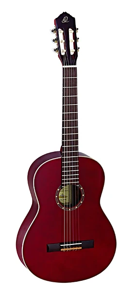 R121WR Family Series Гитара классическая, с чехлом, красная, Ortega