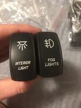 Marine-Switch Boat Truck Led-Light Carling Waterproof 5pin with Dual Bar 1PC 12V 24V