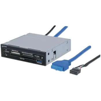 

Reader/Writer internal memories 34 in 1 with USB port 3.0 MANHATTAN19.87