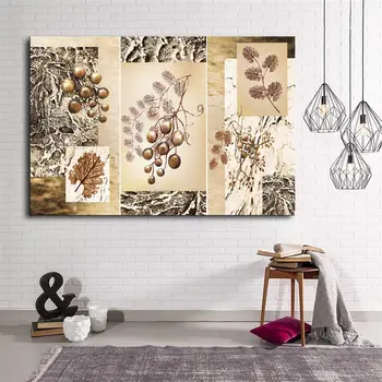 

Leaf Themed Canvas Table