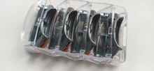 4 unids/lote cuchillas de afeitar 5 capa de hojas de afeitar para Gilettee de energía de fusión de afeitar cuchillas Gillette Proglide máquina
