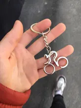 KISSWIFE-llavero de Metal para hombre, llaveros de bicicleta de Color plateado, gran oferta, 2020