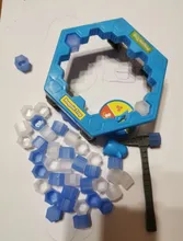 Minicabezal de bloques de hielo para niños, Juguetes Divertidos de mesa para niños y adultos, juguetes para niños y adultos, decoración antiestrés