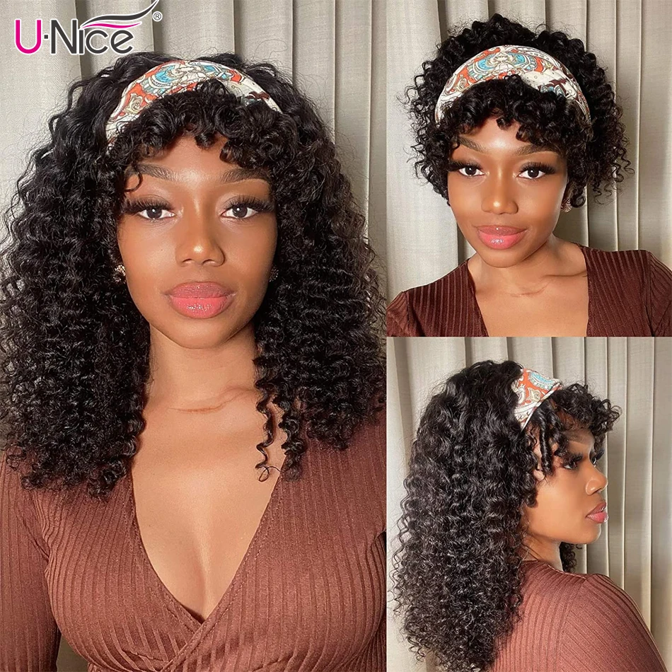 Волосы Unice Pixie Cut парики дешевые оптовые Короткие афро кудрявые 6 дюймов короткие