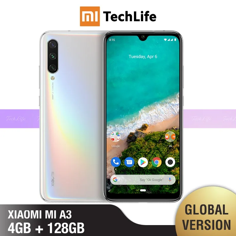 Глобальная версия Xiaomi Mi A3 128 Гб ROM 4 Гб RAM(абсолютно новая/запечатанная) mi a3, mi a3