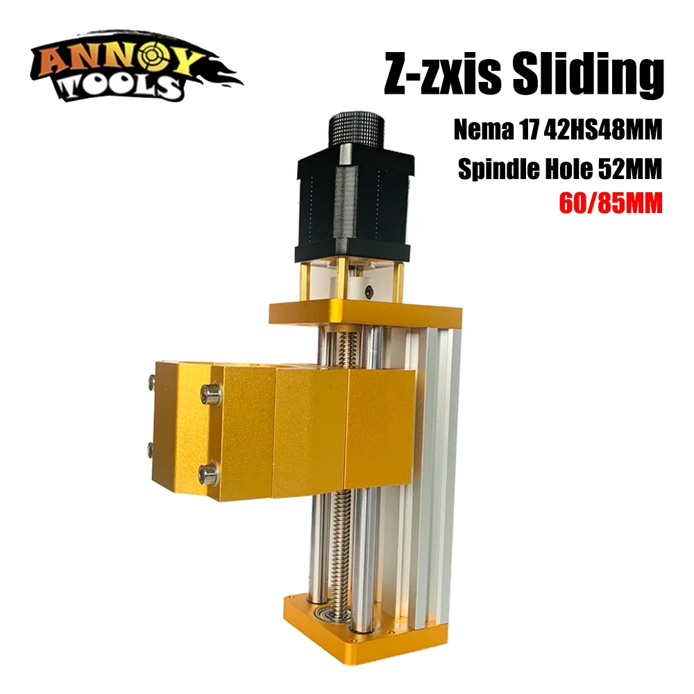 CNC 3018plus Zaxis модуль поддержки 300 Вт/500 Вт шпиндель 52 мм алюминиевый z осевой