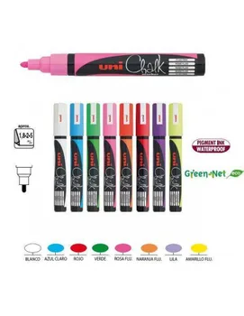 

MARKER pen LIQUID CHALK 1.8-2.5 MM. UNI CHALK MARKER LIGHT BLUE
