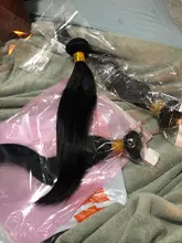 Extensiones de cabello humano Remy virgen, 28, 30 pulgadas, 1, 3, 4, ofertas de extensiones, brasileño