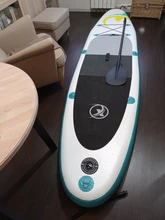 Tabla de paddel surf y SUP con kit de reparación, juego con bolsa, aleta, remo, bomba de aire, correa de pie