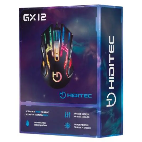 Игровая мышь Hiditec GMO010002 2400 dpi Черный