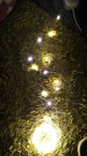 Led-Strip Garland Battery-Operated Party-Decoration Fairy Silver Christmas Wedding Copper