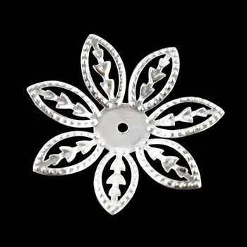 

Decorative cap fin1279, 27*4mm, 30 pcs/pack (Silver)