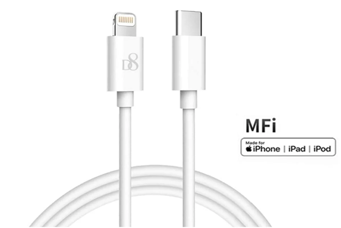 Câble de charge rapide de type C certifié MFi USB-C A, pour iPhone 1