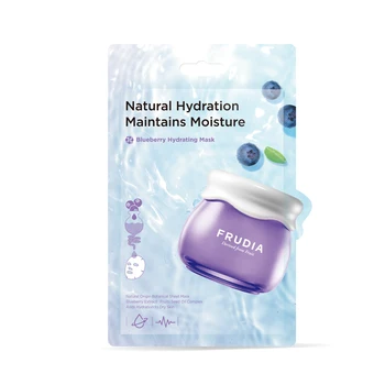 

Facial Mask - Blueberry Hydrating Sheet Mask(1pc) Frudia Serum Cream Moisturize Essence Face Care Skin Care Korea Cosmetic