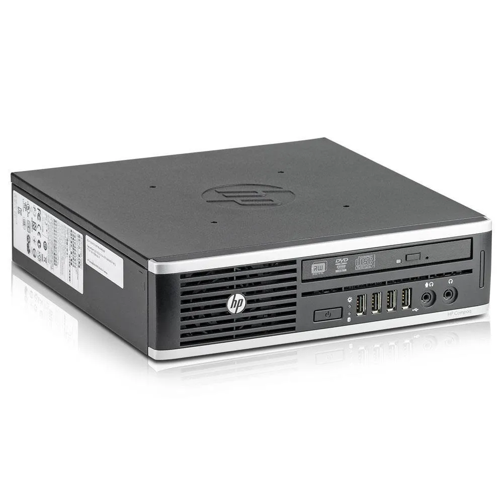 HP Elite 8300 USDT-desktop computer (Intel Core i5-3470s, 2.9 Ghz, 4 hard Gb Ram, Hdd 320 hard GB, reader, Coa Windows 7 Pr