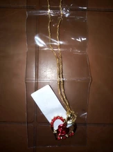 Nuevo amor corazón rojo rosa colgante, collar de mujer Color dorado para señorita gargantilla collar de joyería de moda para el Día de San Valentín regalo