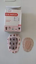 Parches de ojos adhesivos de dibujos animados para niños niñas niños parche de ojo desechable Pad para ambliopía, ojo perezoso, rosa (60 Count)