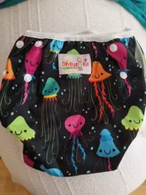 Pañales de baño para bebé, impermeables, de tela ajustable, pantalones para piscina, cubierta de pañal de natación, lavables y reutilizables, novedad de 2019