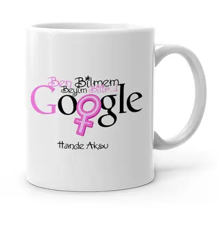 

Personalized Custom Google I Dunno Beyim Knows White Mug Cup-1