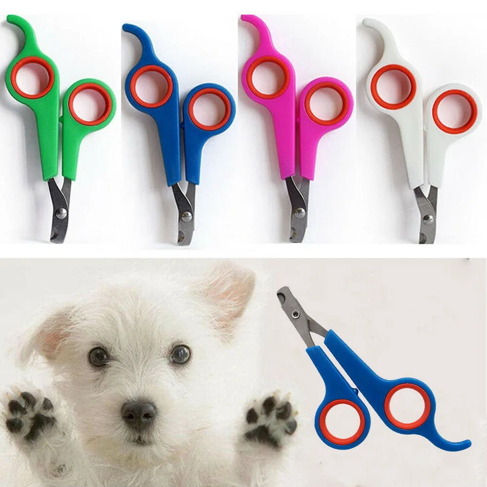 Машинка для стрижки когтей домашних животных собак кошек кроликов триммер