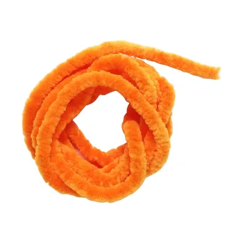 

Chenille for brooches 0,5mm * 1 m, micro polyester, Astra. (orange)
