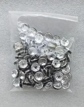 Cuentas espaciadoras de Metal para pulsera y collar, cristales, estrás, 6/8mm, 100 Uds., B00376