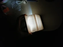 Table-Lamp Desk Led-Book Night-Light Wooden Magnetic Home-Decoration Foldable Creative