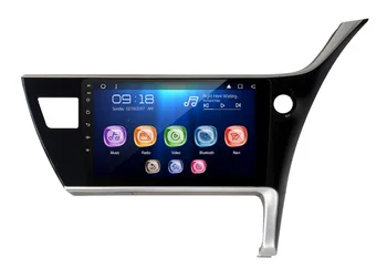 

Allways 10.1" IPS Screen Android 9.0 Octa-core Ram 2GB Rom 32GB Car Multimedia for Toyota Corolla (RHD) 2017 Full touch screen