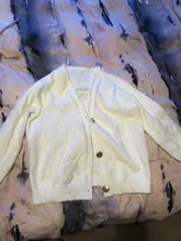 Cardigan Sweater Pull Black Green Women V-Neck GOPLUS for Oversized Vrouw Truien Femme