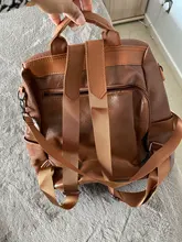 Mochila antirrobo de cuero suave para mujer, morral pequeño de doble uso, diseño de aspecto exquisito, informal