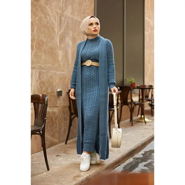 knit dress hijab Catalina Knit Dress Stylish and Comfortable Daily Gamis,Muslim Dress,Muslim Dress Wedding,Women Muslim Attire,Women Islamic Dress