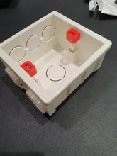 Socket-Box Switch Mount Screw-Set Adjustable 50mm 86 Depth Plasterboad