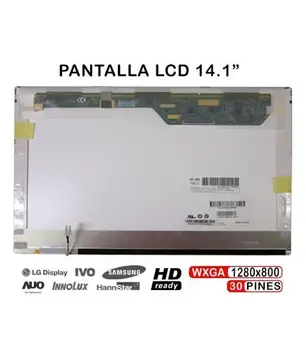 

14.1 "LCD SCREEN FOR LAPTOP HP COMPAQ 6510B 30 PIN