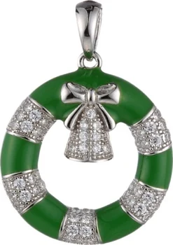 

Jay VI pendant with enamel and cubic zirconia