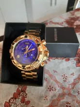 TEMEITE moda militar reloj de cuarzo de los hombres 3D esfera azul correa de acero inoxidable superior de la marca de lujo de dorado grande Dial relojes de pulsera 2021